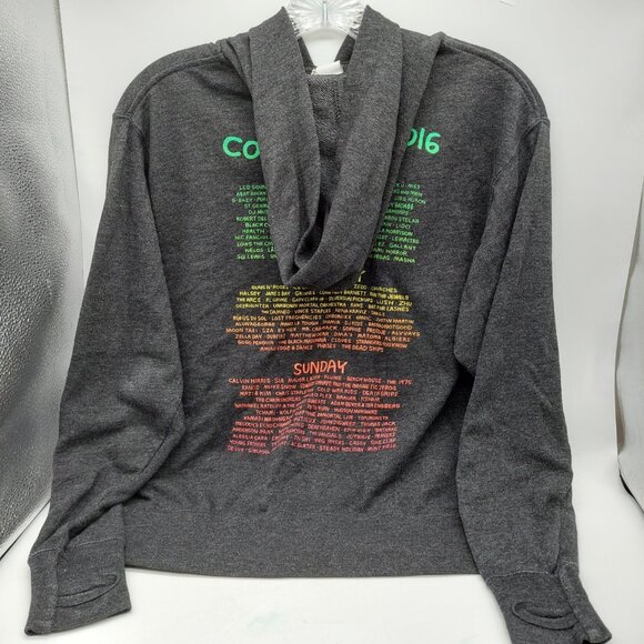 Coachella Hoodie 2016 Sweatshirt Hoodie Official w  Lineup Size Small - Picture 2 of 11